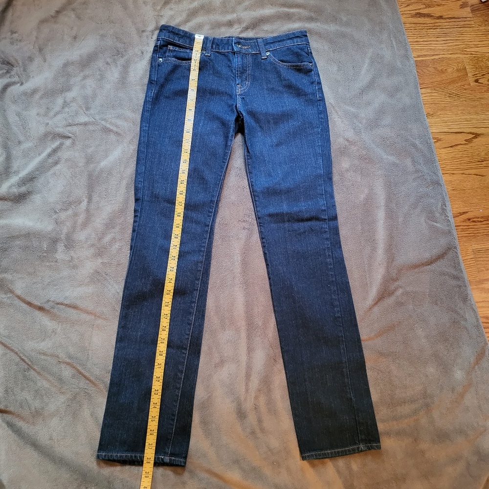 NWOT Uniqlo Straight Leg Denim Jeans Womens Size 26 - Picture 6 of 6